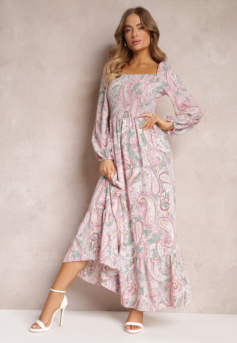 rosa Rochie Roz-verde Agaris