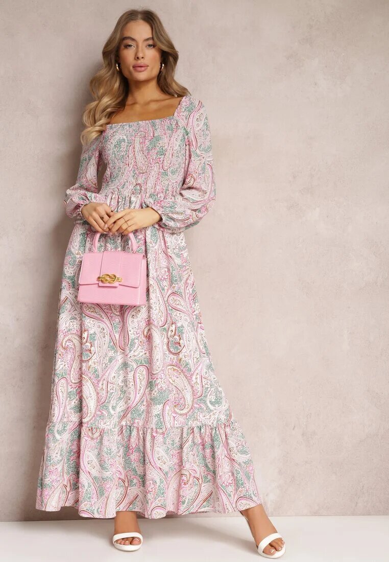 rosa Rochie Roz-verde Agaris