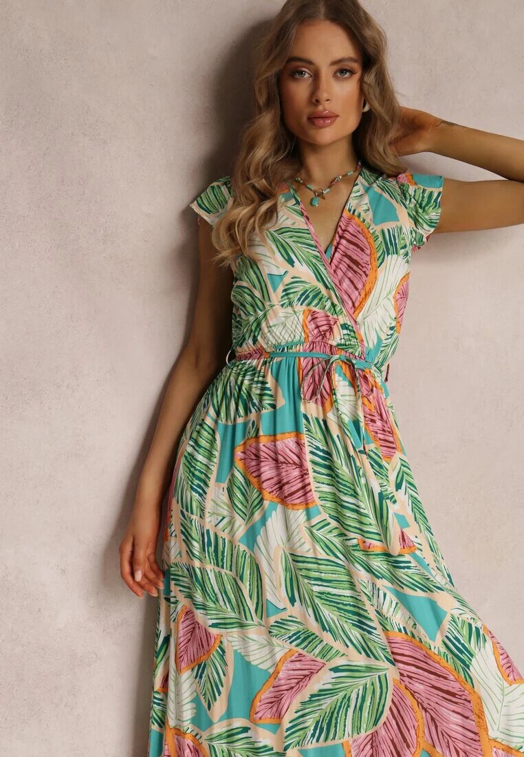 rosa Rochie Verde Dilney