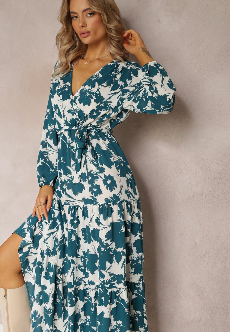 rosa Rochie Verde Kharano