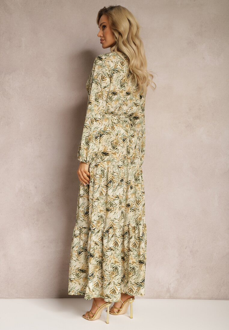 rosa Rochie Verde Petrecută Maxi Fisa