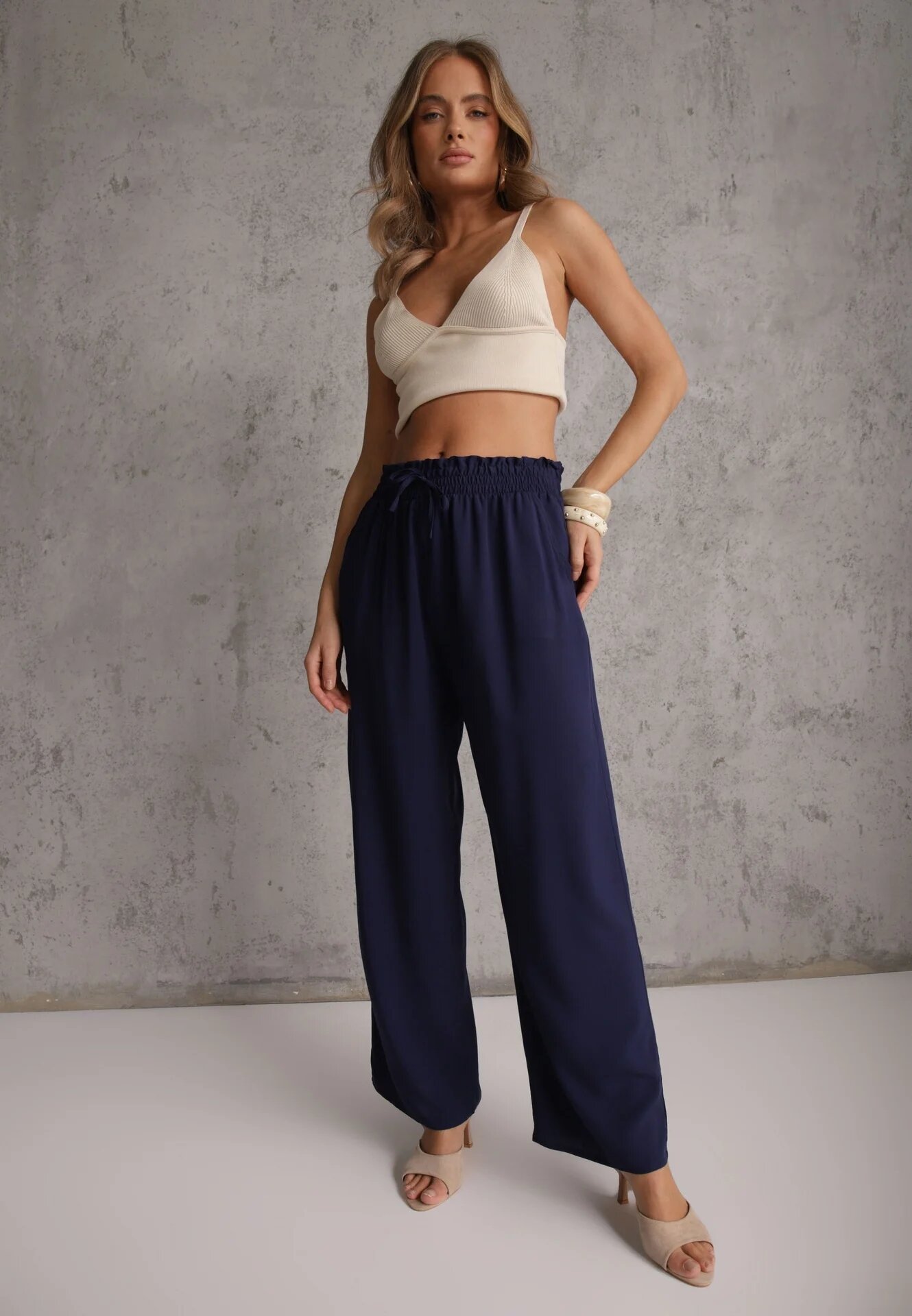 rosita Pantaloni Bleumarin Karrill