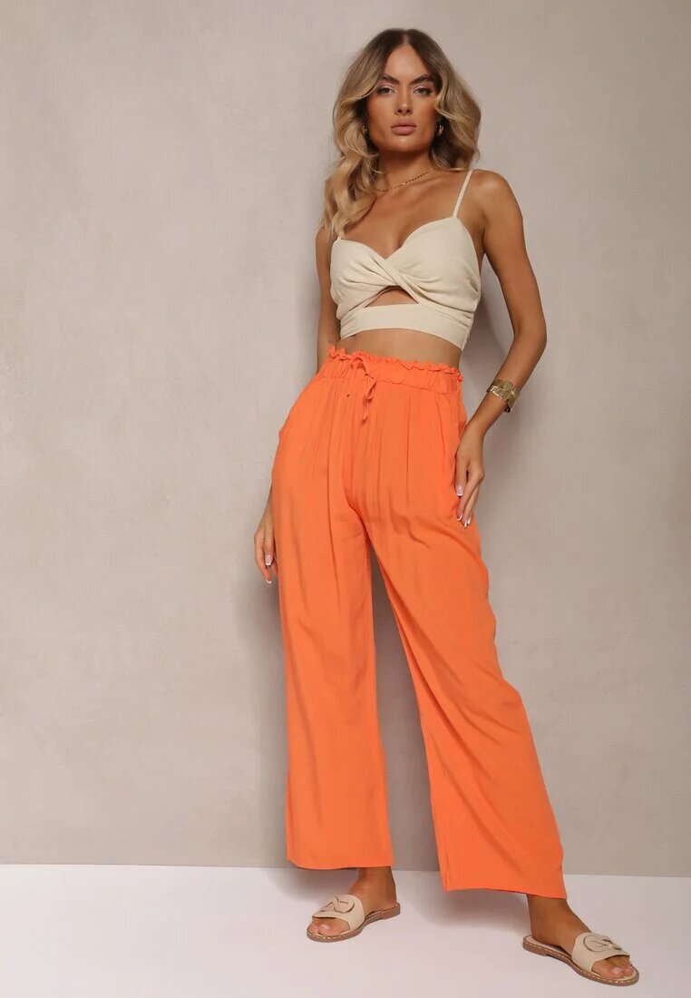 rosita Pantaloni Portocalii Karrill
