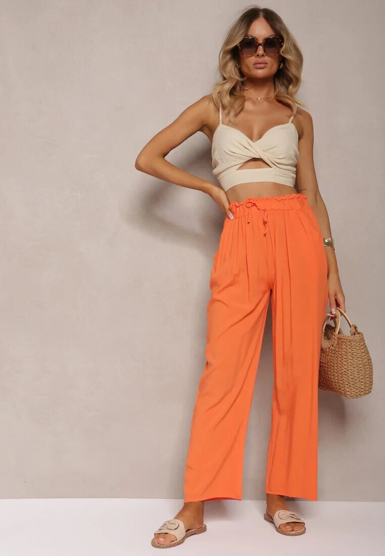 rosita Pantaloni Portocalii Karrill