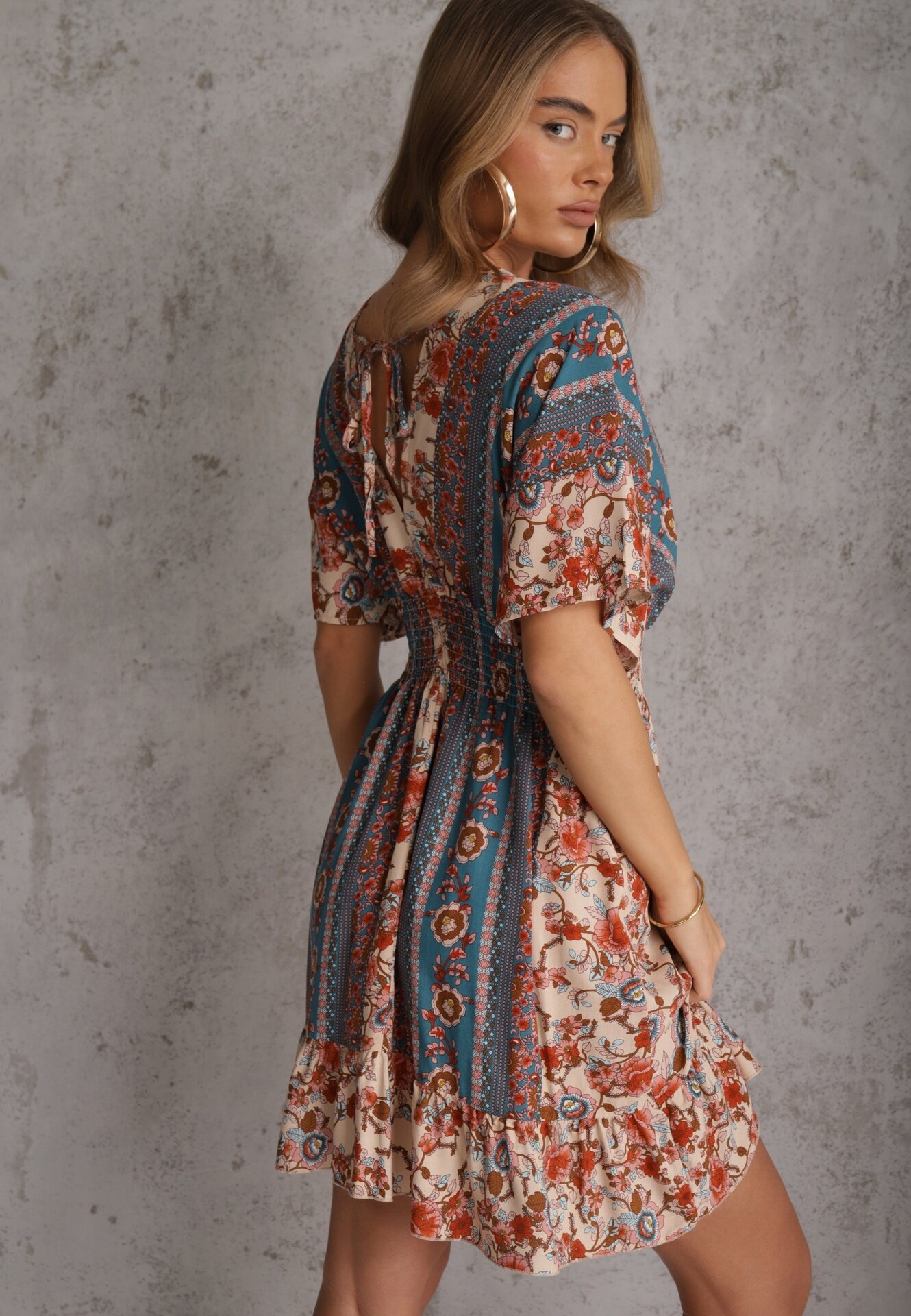 rosita Rochie Bej-bleumarin Dylina