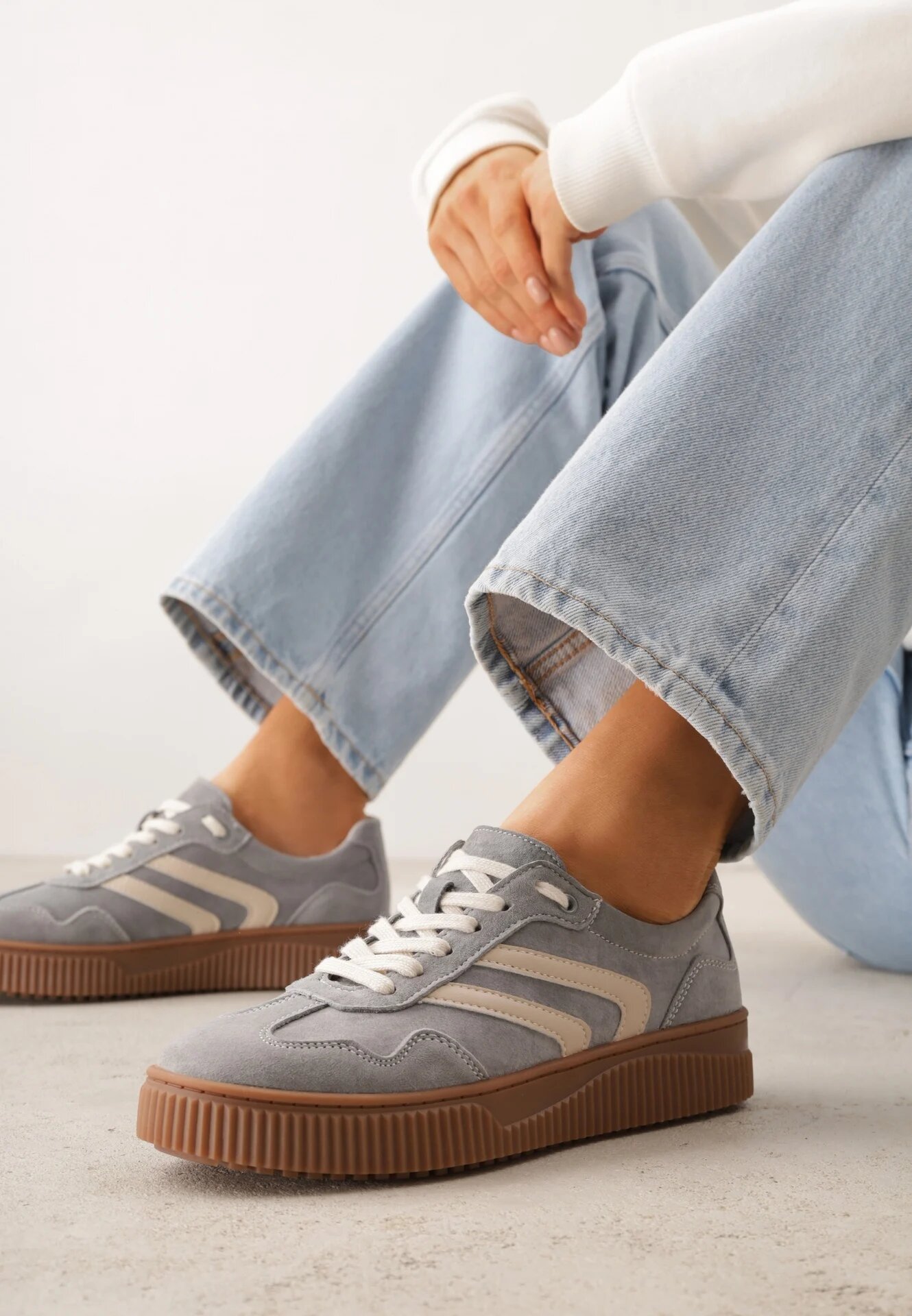santorio Sneakers Beralene Gri închis