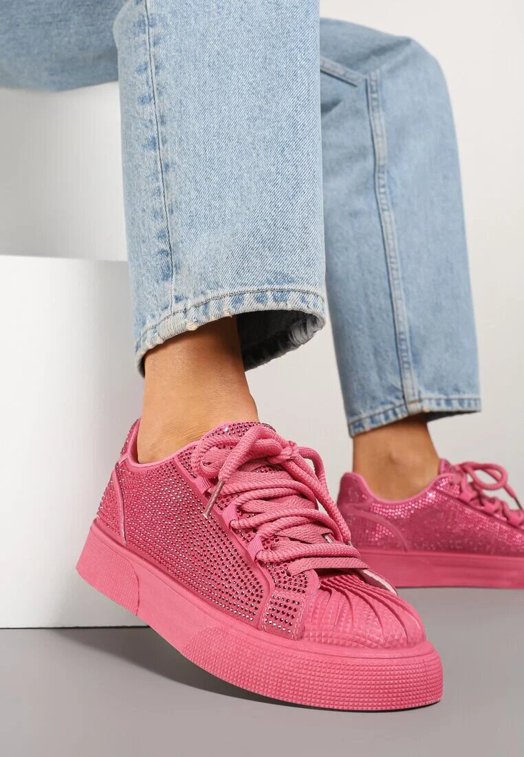 seastar Adidași Fucsia cu Talpă Groasă cu Zirconiu Lisariana