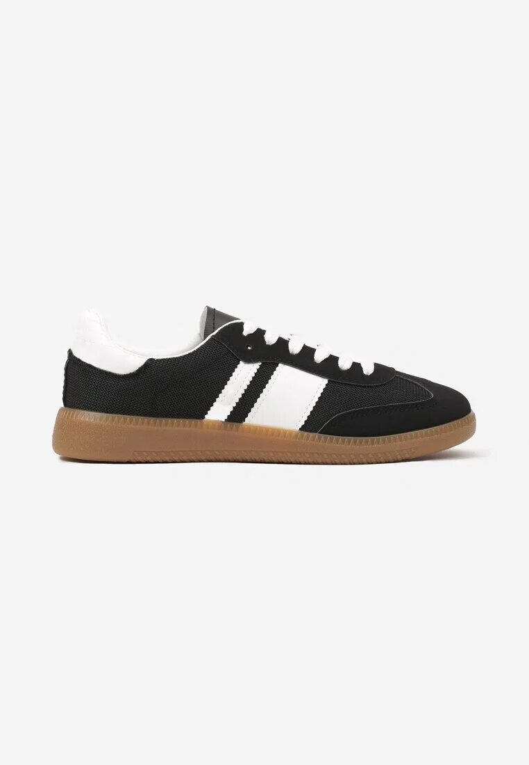 seastar Adidași Negri pe Talpă de Cauciuc Decorați cu Benzi Emidi