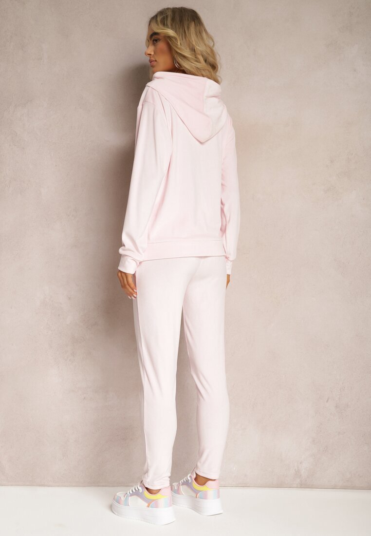  Set de trening De velur Roz deschis Hanorac și Pantaloni Vilna