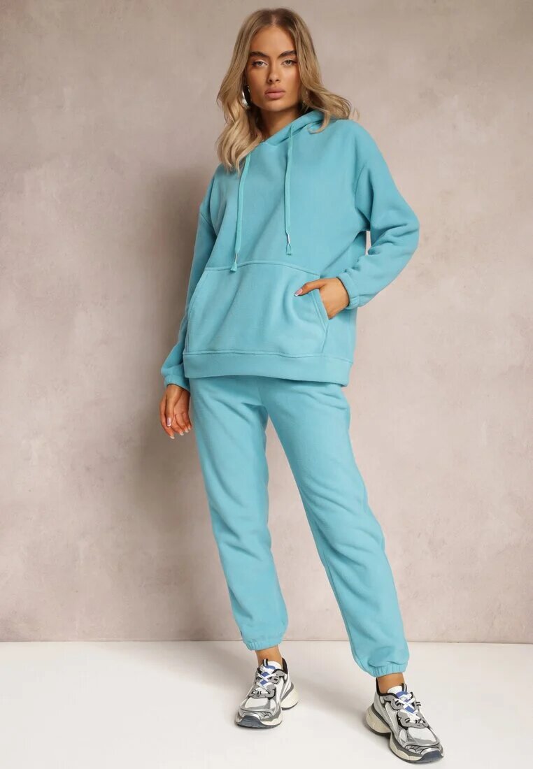 Set de Trening din 2 piese Albastru cu Bluză și Pantaloni Maddeve