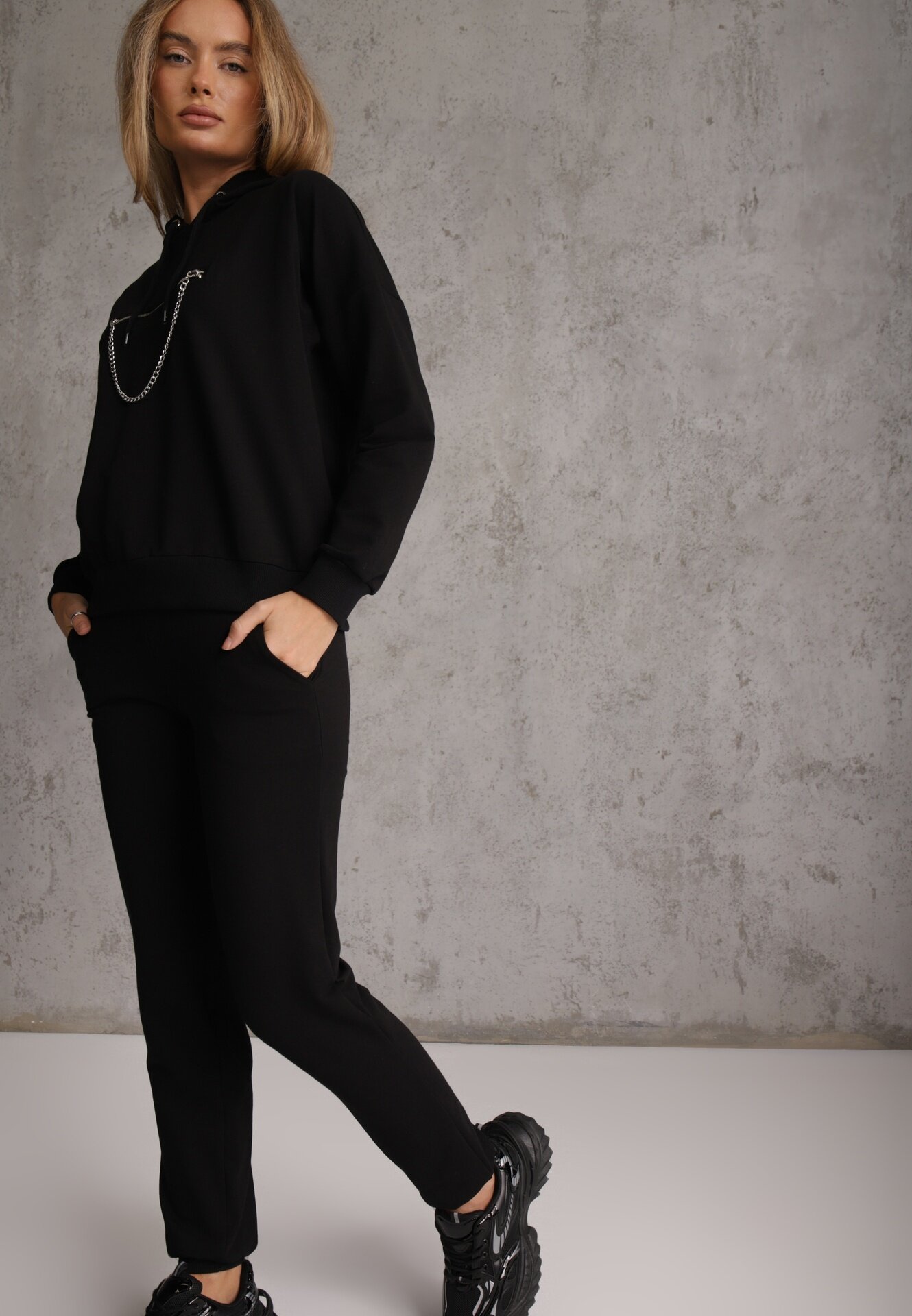  Set de Trening Negru din Bumbac Epique