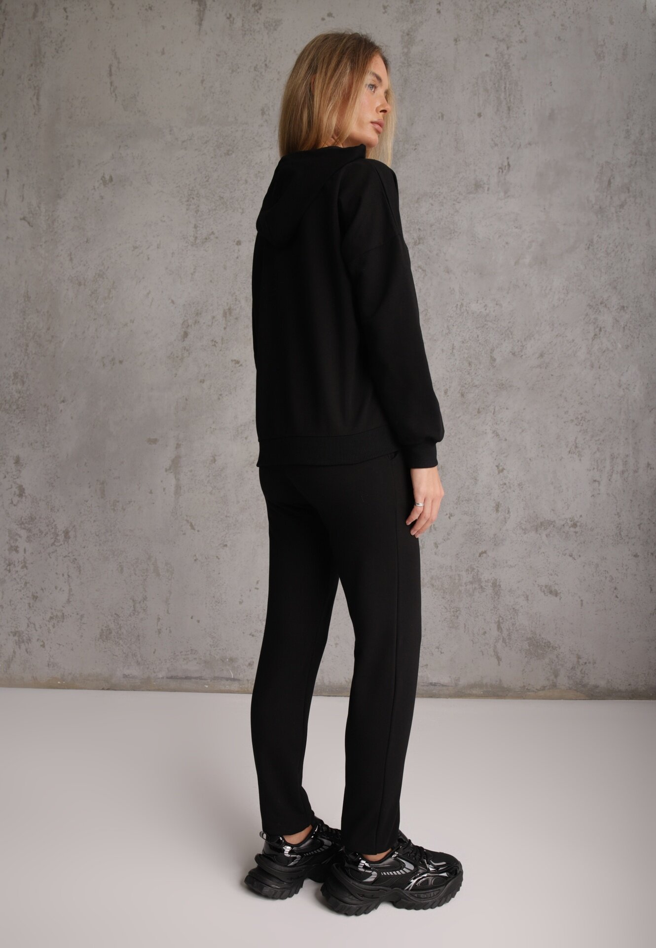  Set de Trening Negru din Bumbac Epique