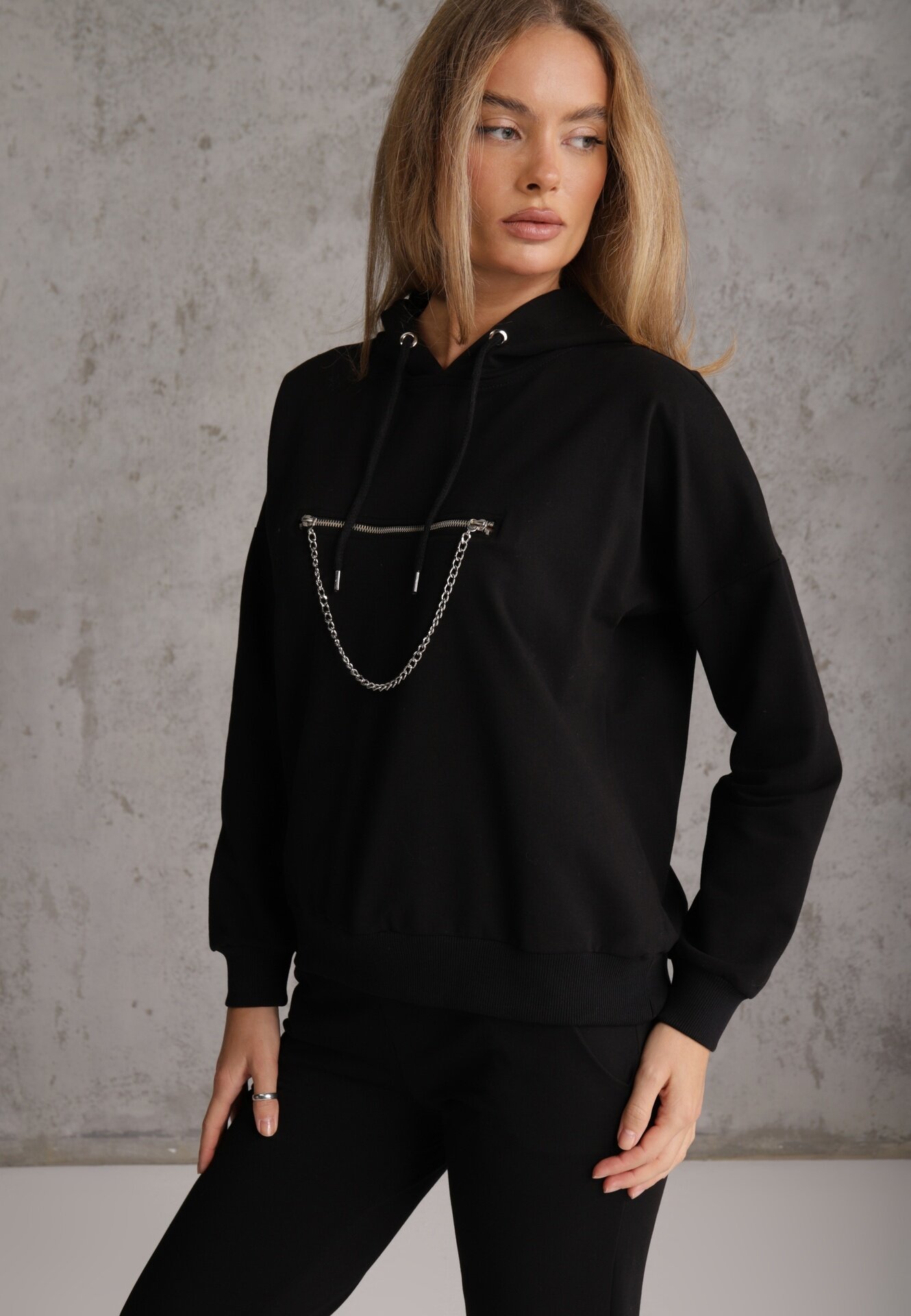  Set de Trening Negru din Bumbac Epique