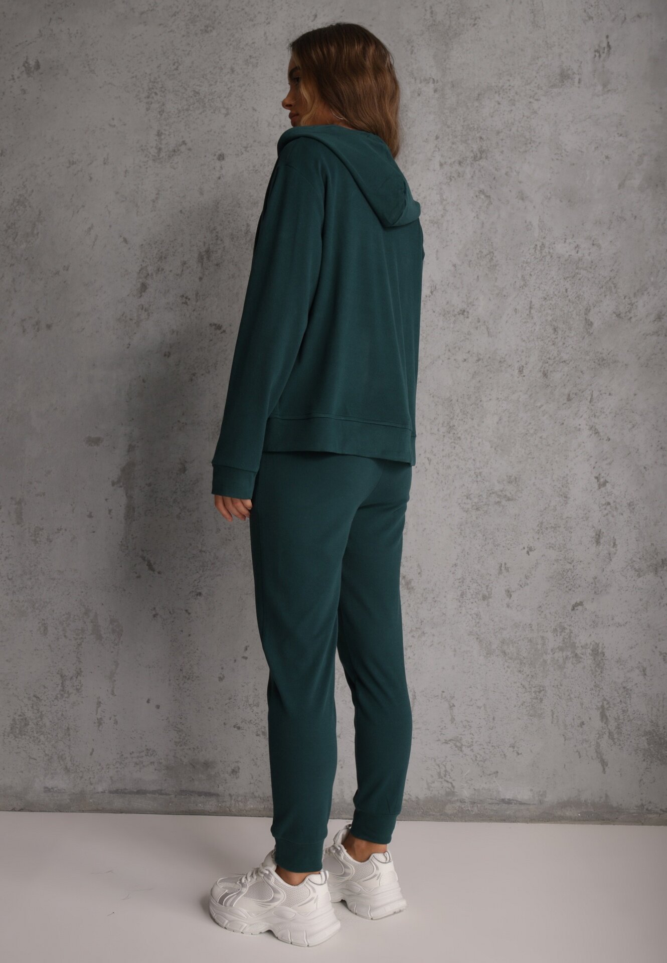  Set de Trening Verde din 2 piese cu Bluză și Pantaloni Seraphira