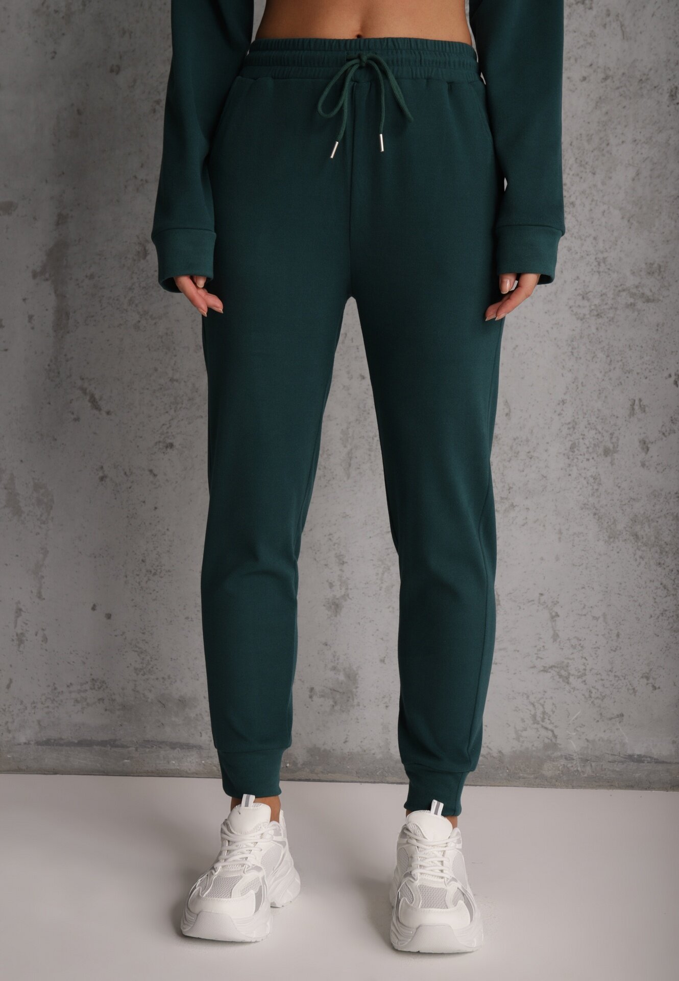  Set de Trening Verde din 2 piese cu Bluză și Pantaloni Seraphira