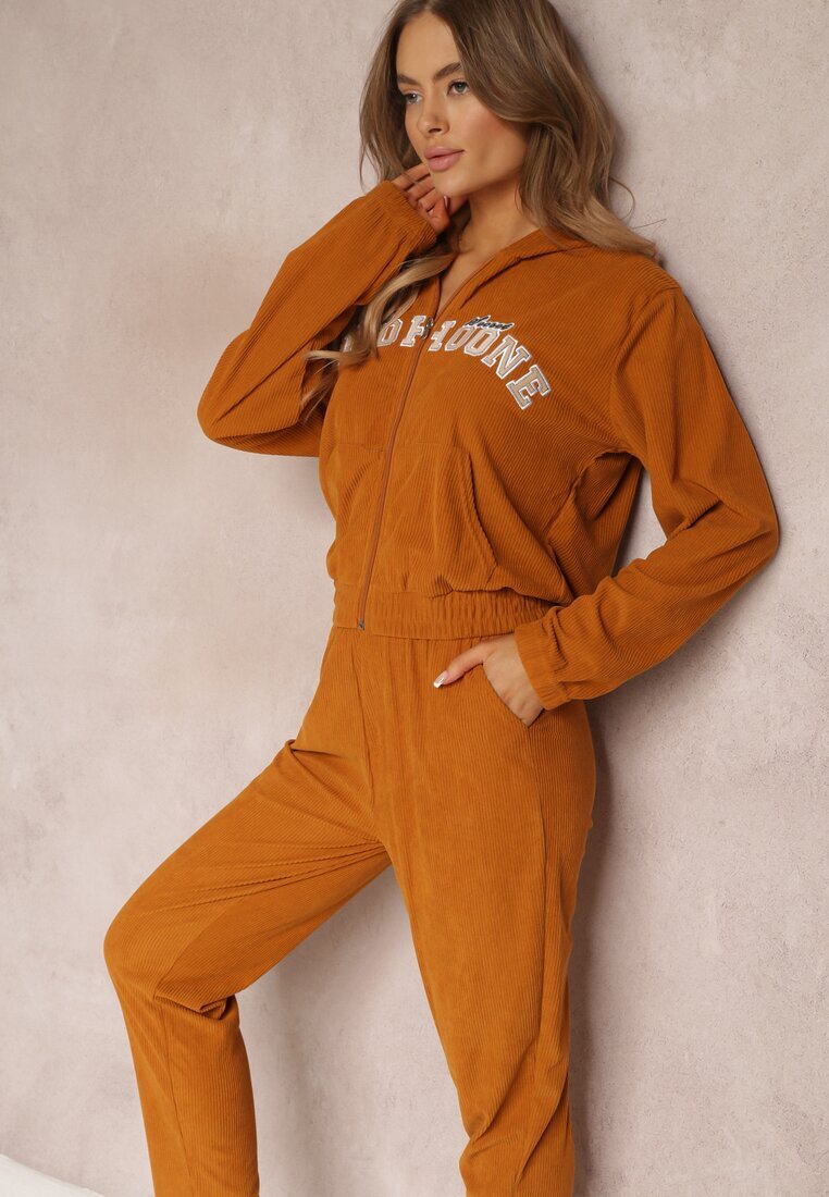  Set Trening din 2 piese Reiat Maro cu bluză și pantaloni Eirso