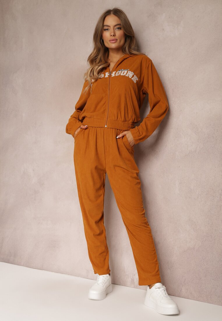  Set Trening din 2 piese Reiat Maro cu bluză și pantaloni Eirso