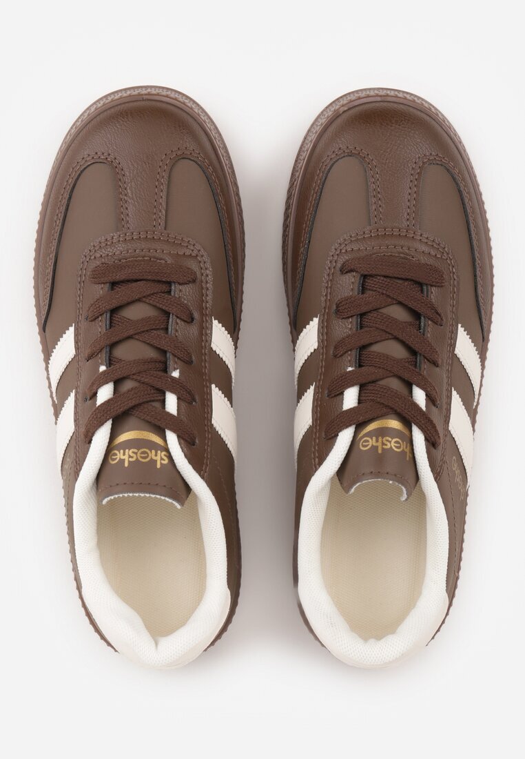 shosho Sneakers Maro Sport cu Benzi Decorative și Cusături Wenilan