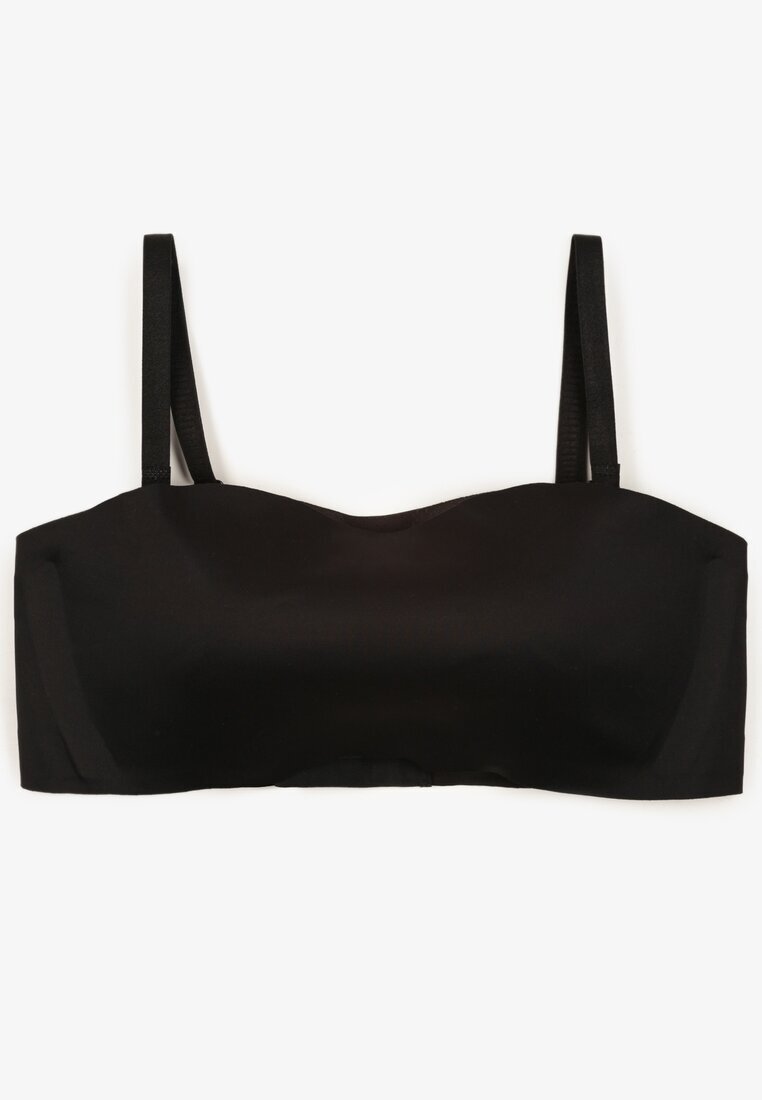 skin care Sutien Negru Tip Balconette Fără Armătură Zenzedi