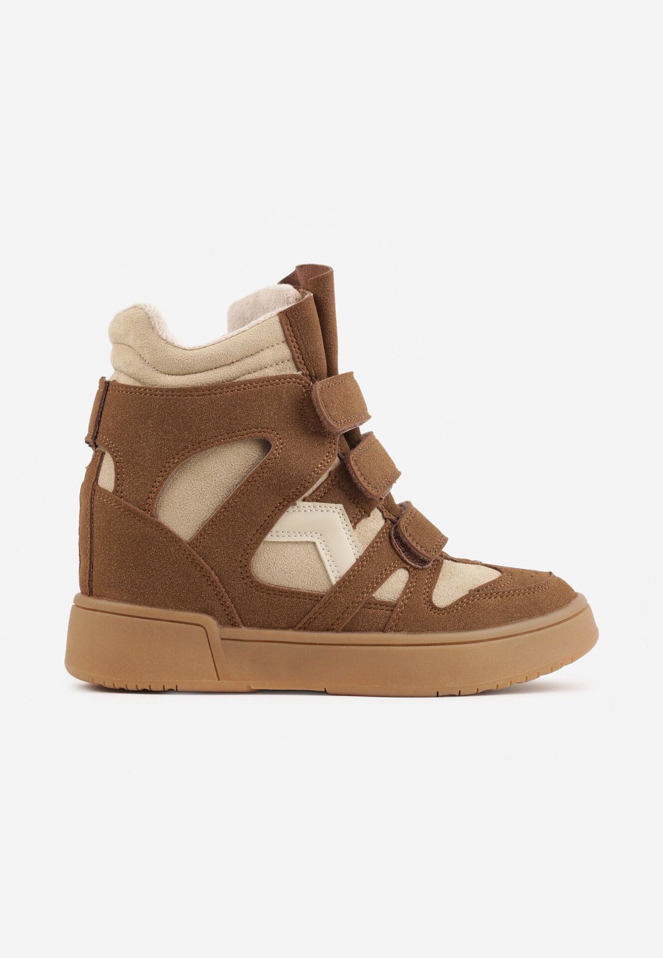  Sneakersuri Y2K pe platformă cu căptușeală și închidere cu scai Fatihi Maro