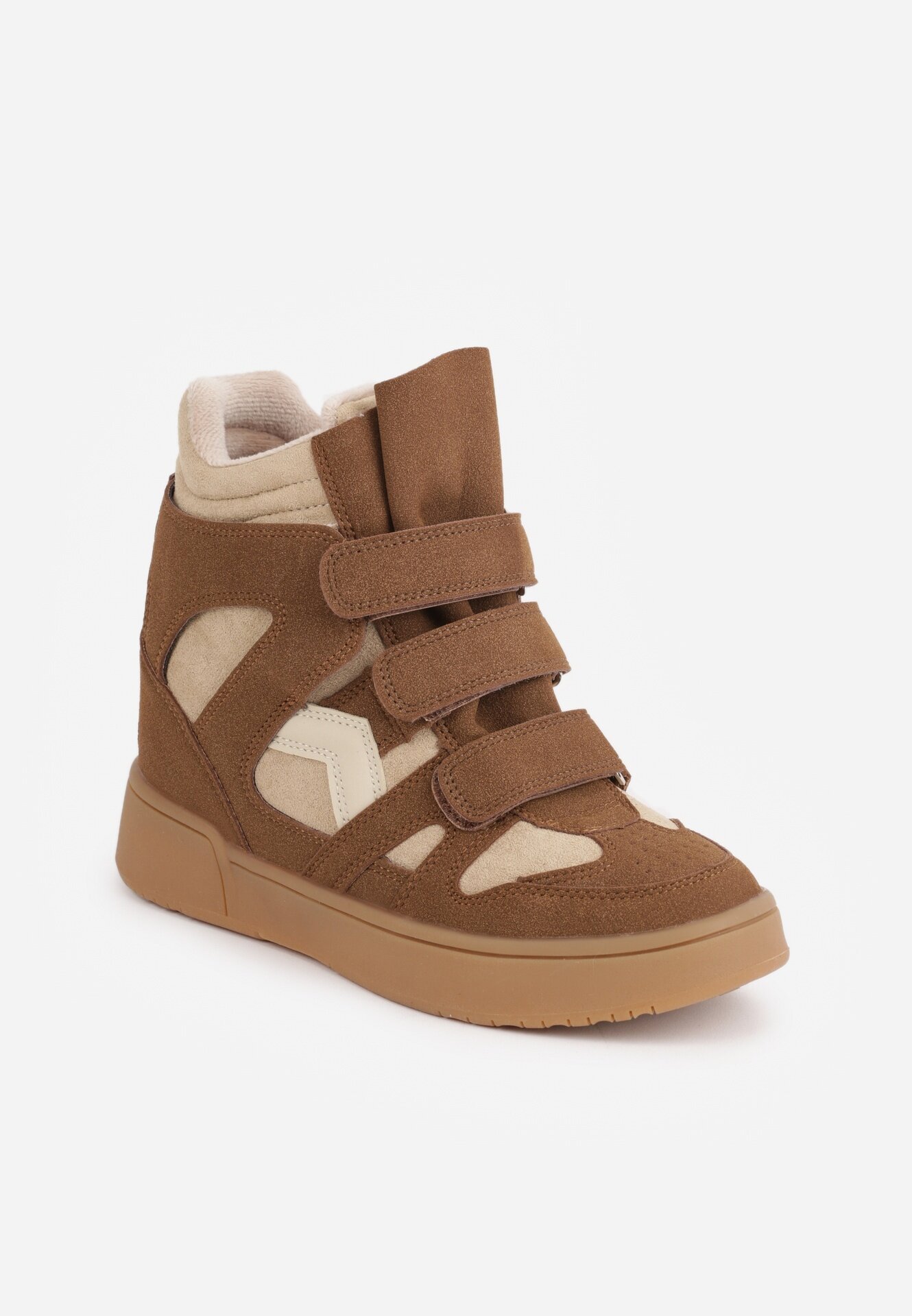  Sneakersuri Y2K pe platformă cu căptușeală și închidere cu scai Fatihi Maro