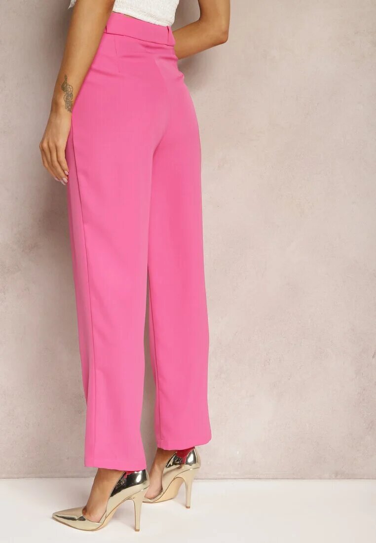 sophyline Pantaloni Fucsia Elegante cu fermoar Andantino