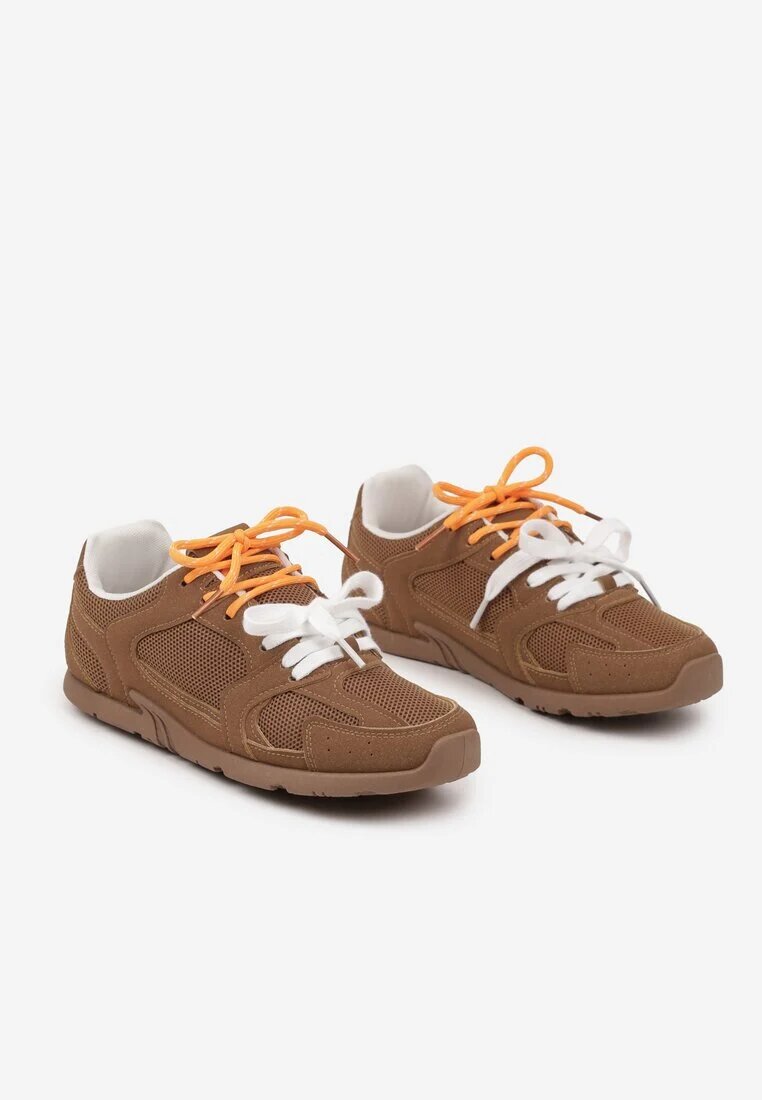 super mode Adidași Maro cu șireturi duble Terfitra
