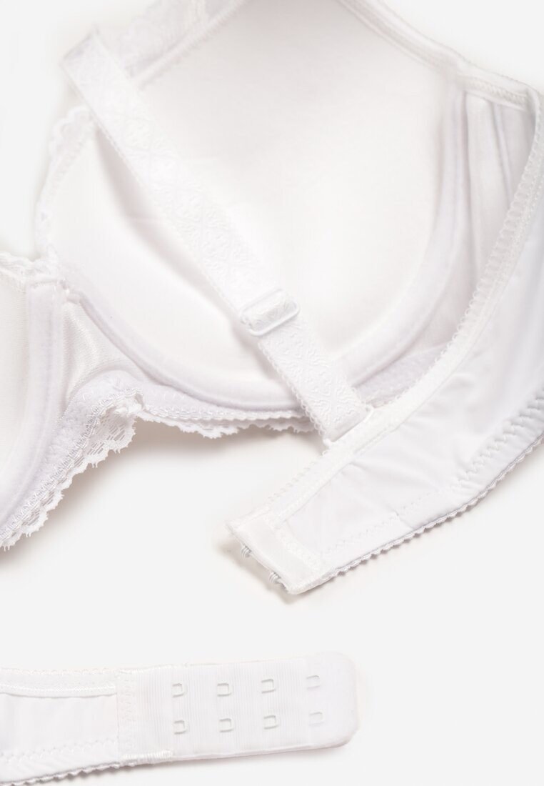  Sutien Bej deschis cu Dantelă și Funcție Push-up Wifia