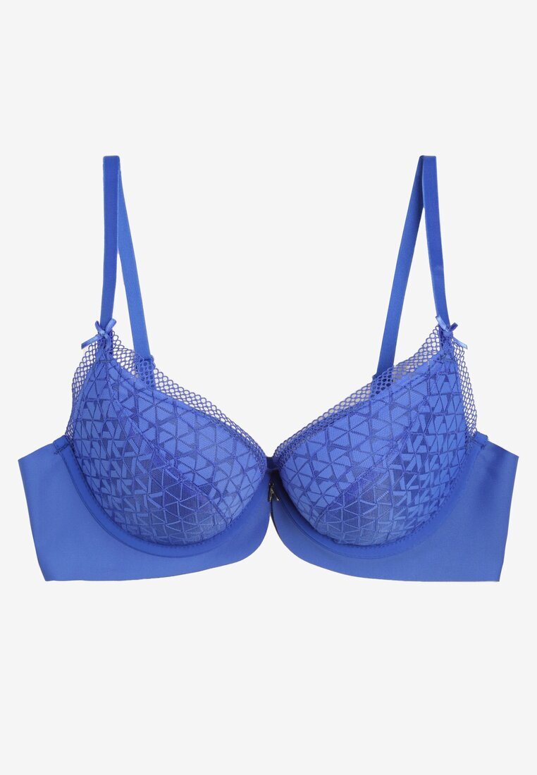  Sutien Bleu marin cu Mică Pandantiv Ecrulia