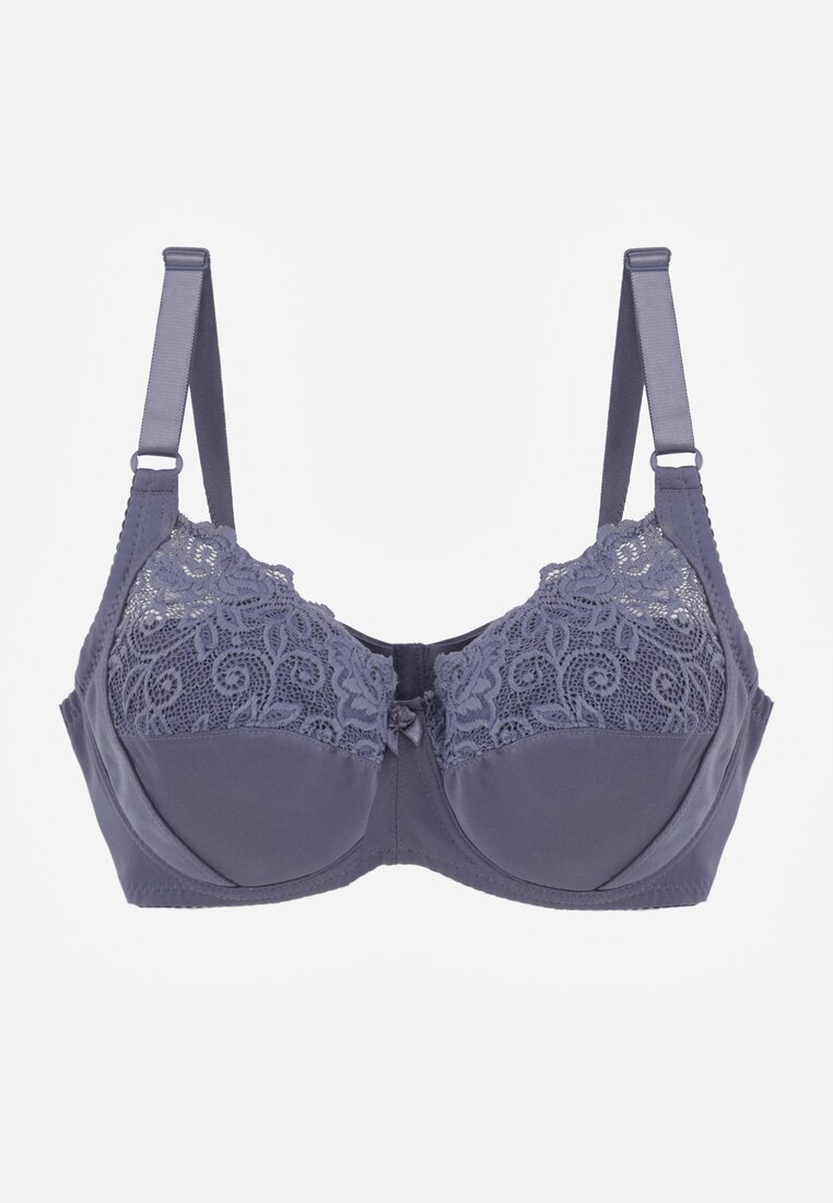  Sutien Bleumarin Tip Full Cup cu bretele reglabile Vikiirisa