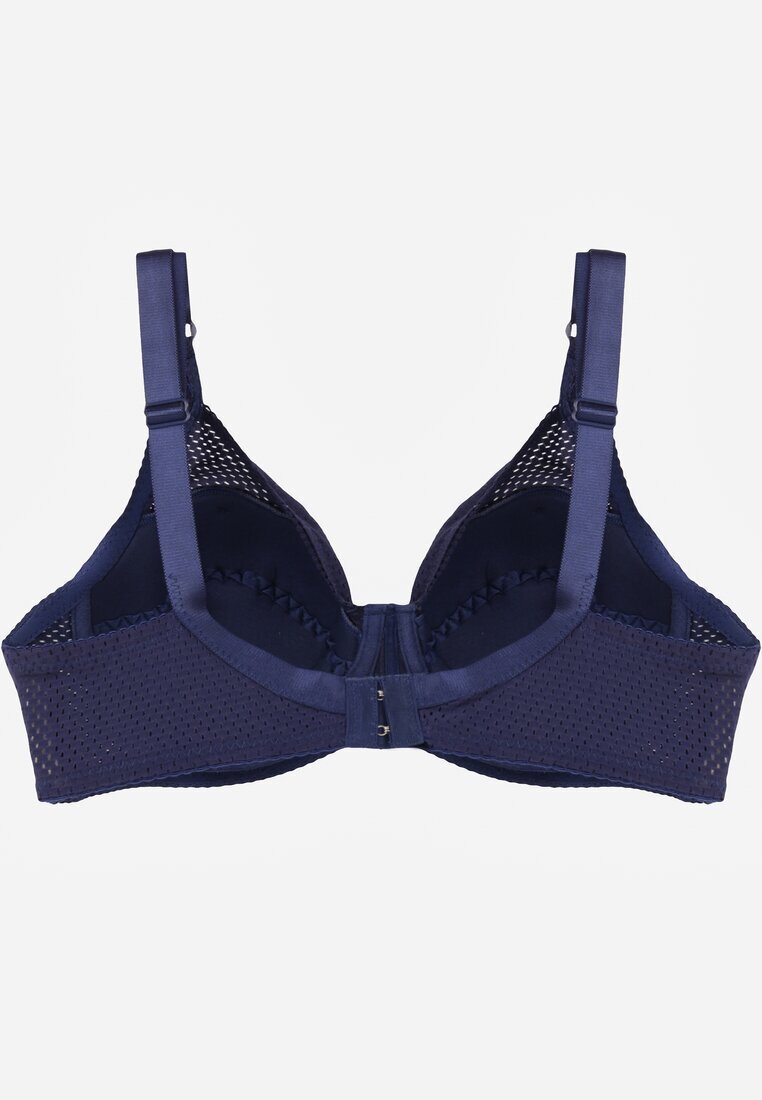  Sutien clasic bleumarin cu bretele reglabile Imoni