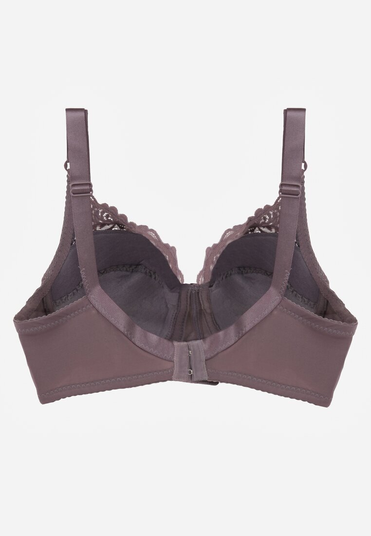  Sutien Gri Tip Full Cup cu Bretele Reglabile Vikiirisa
