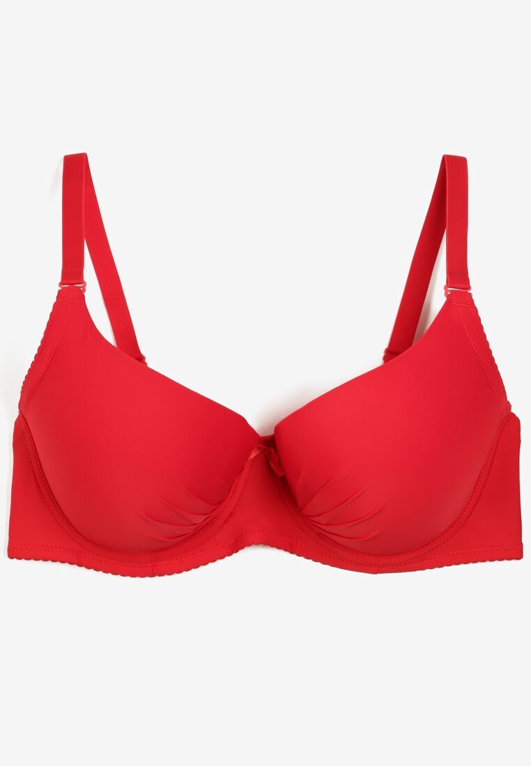  Sutien Roșu Neted Full-Cup Crisannas