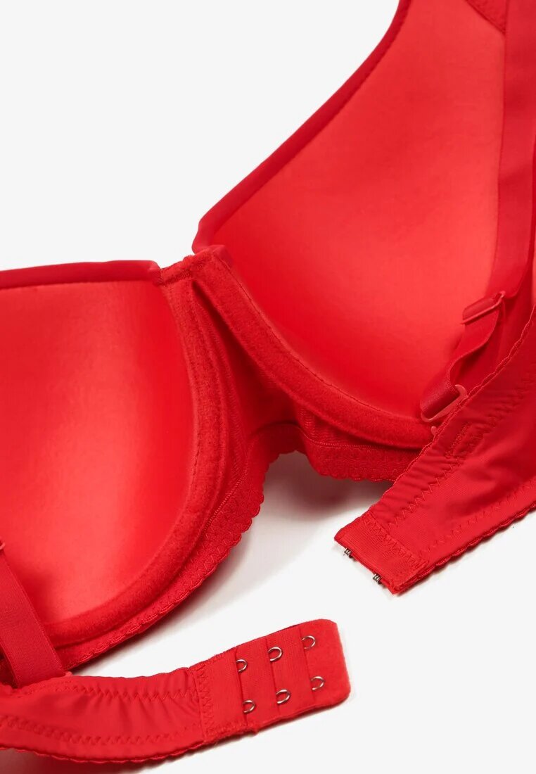  Sutien Roșu Neted Full-Cup Crisannas