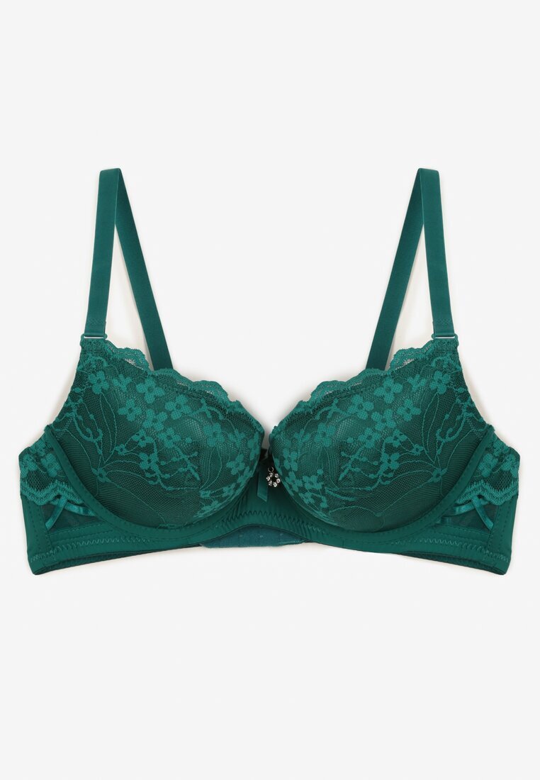  Sutien Verde Dantelat Push-up Neladrith