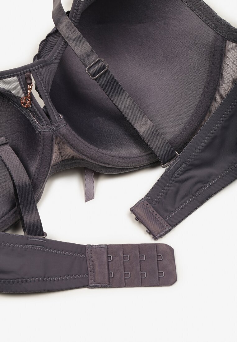 Sutien Violet-Roz cu cupă plină Ornat cu dantelă Raviera