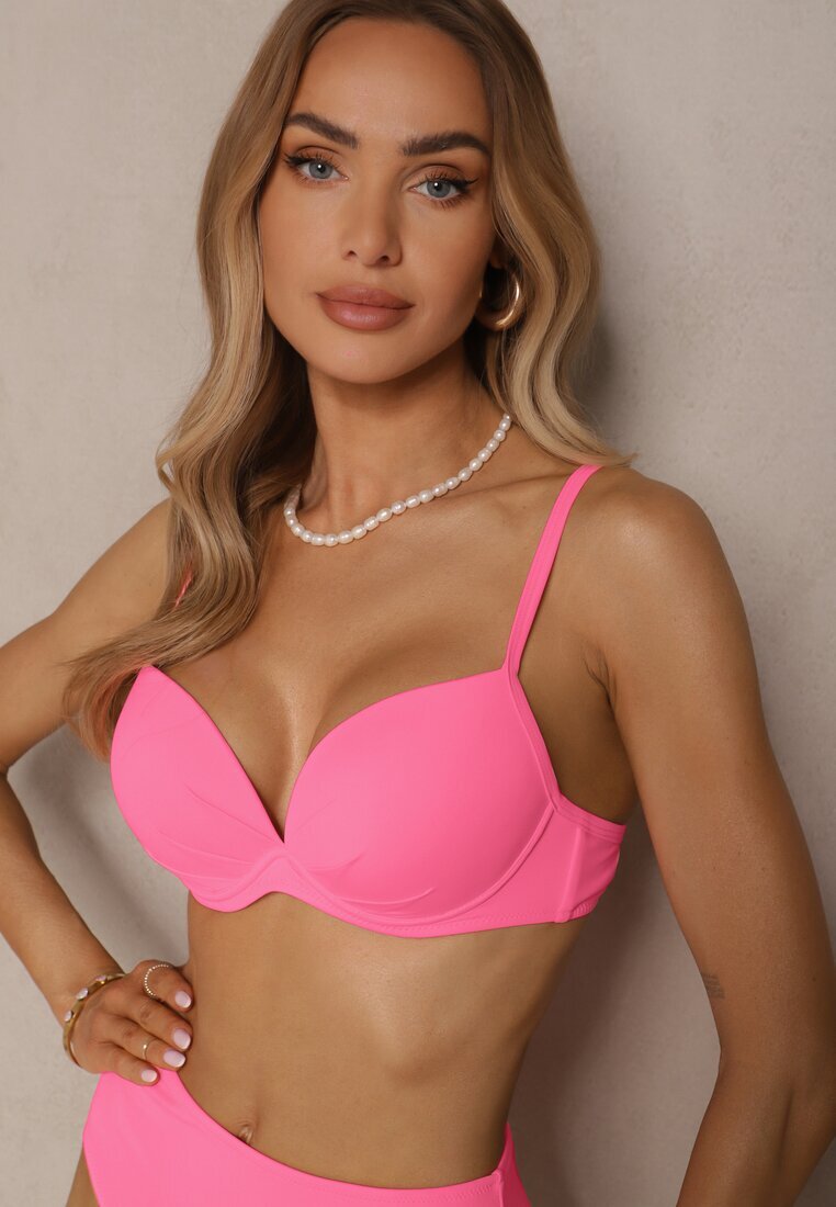 swest Bikini Basic Roz Sutien și Chiloți Natonea