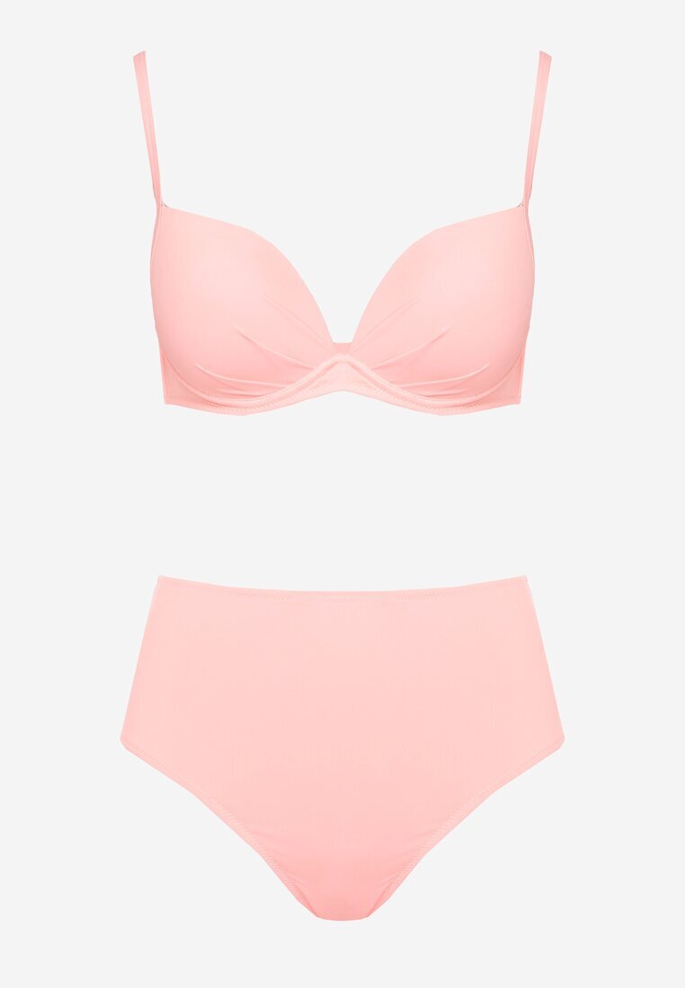 swest Bikini Basic Roz Sutien și Chiloți Natonea