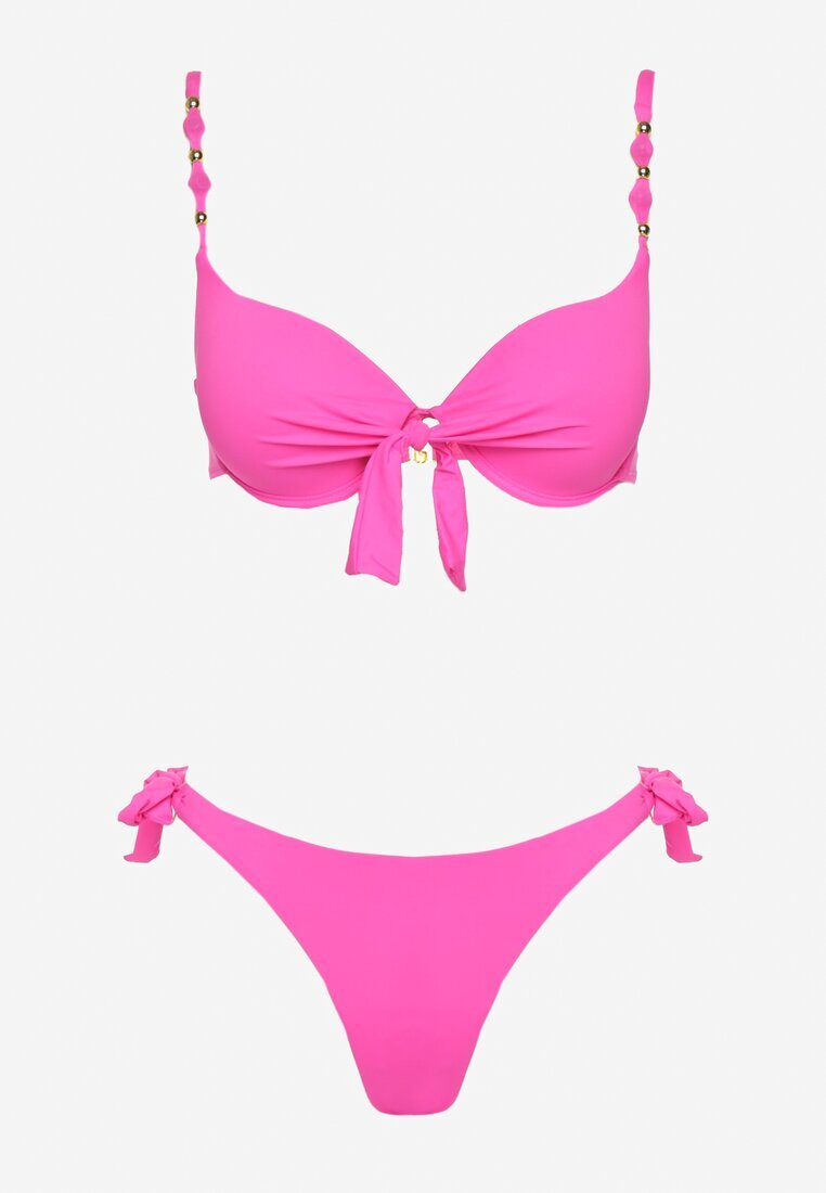 swest Bikini fucsia Chiloți și Sutien cu legătură Sadeenne