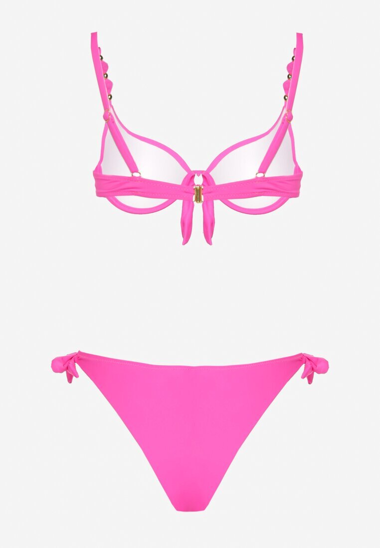 swest Bikini fucsia Chiloți și Sutien cu legătură Sadeenne