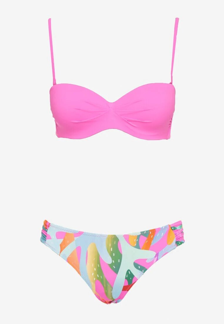 swest Bikini Fucsia Sutien Volant și Chiloți tip slip Salenthia