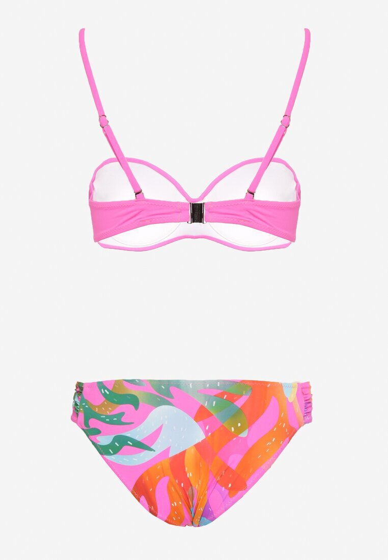 swest Bikini Fucsia Sutien Volant și Chiloți tip slip Salenthia