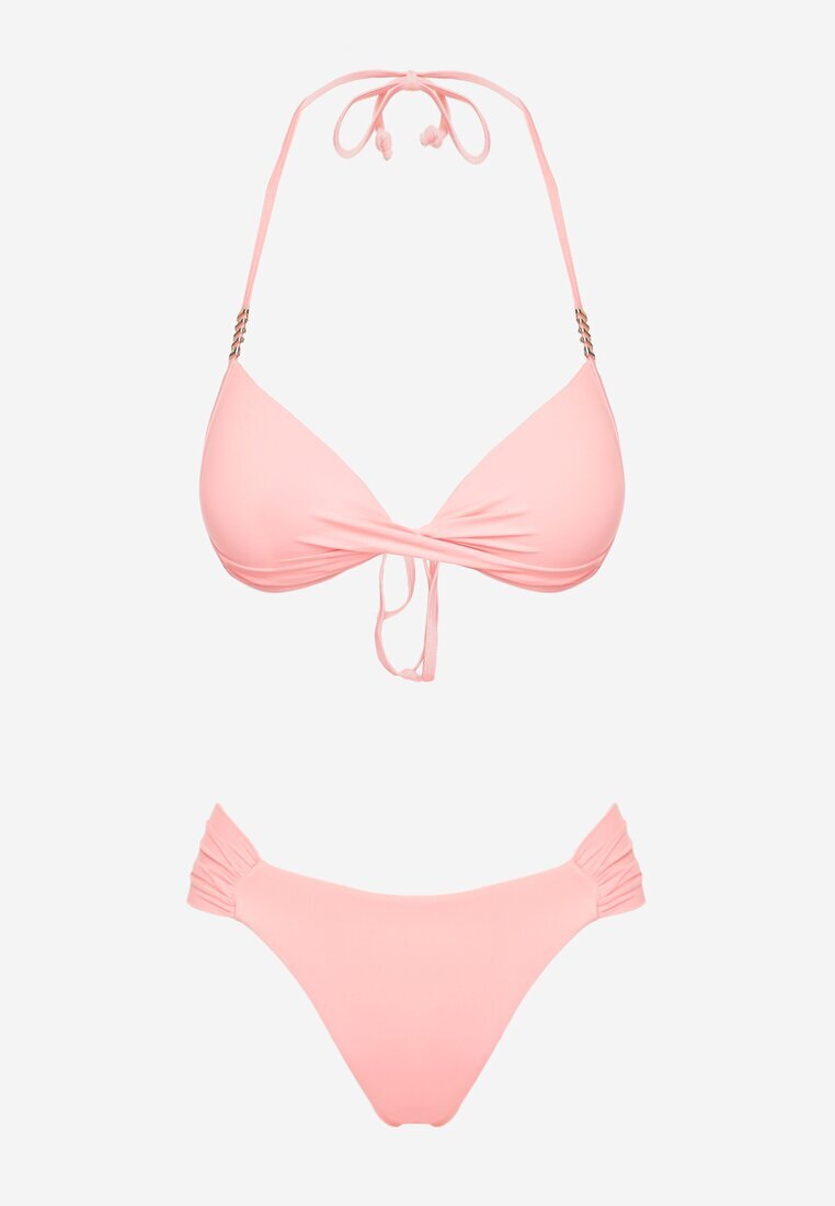 swest Bikini Roz Sutien Legat Push-up și Slip Mirisenia