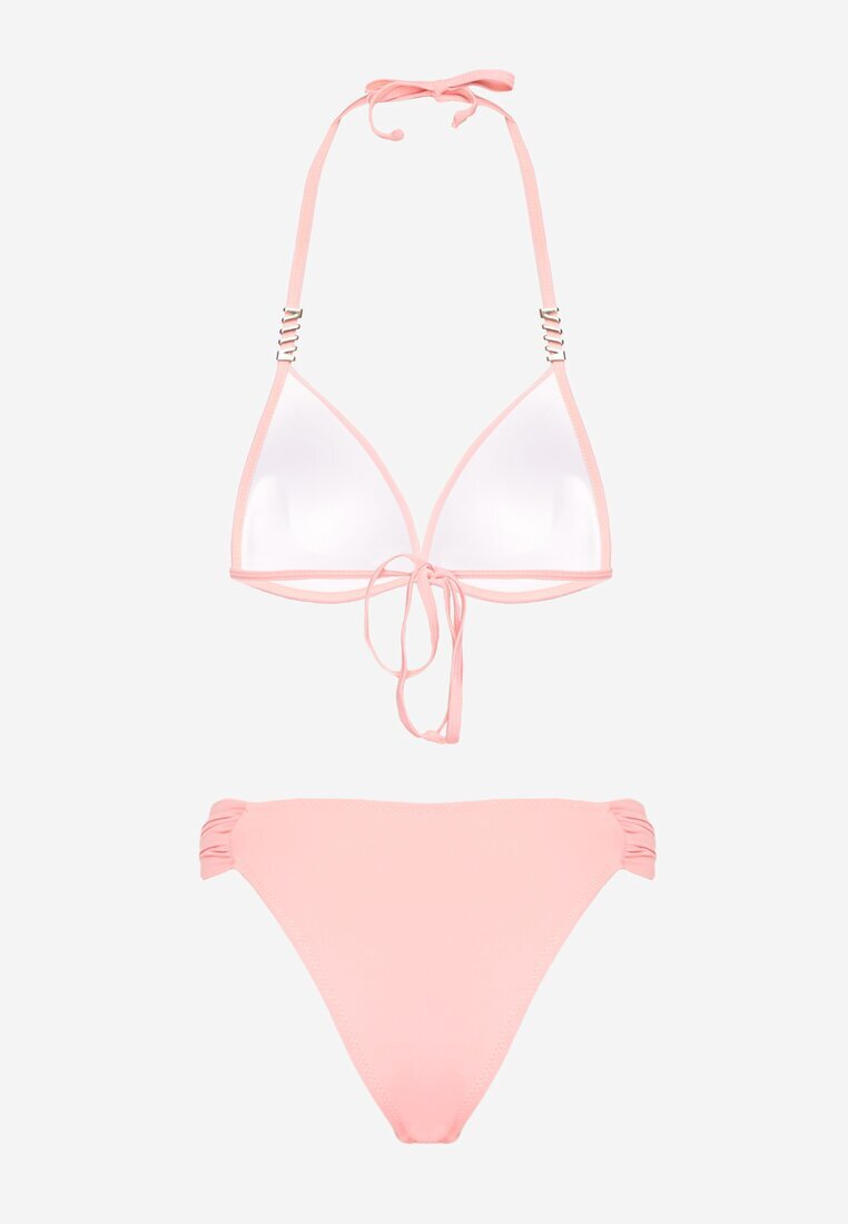 swest Bikini Roz Sutien Legat Push-up și Slip Mirisenia