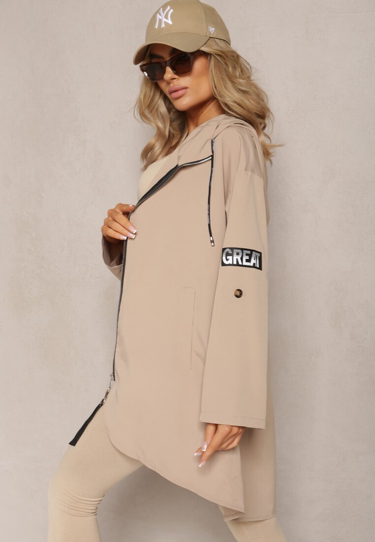 swest Geacă de vânt Bej Oversize Palishe
