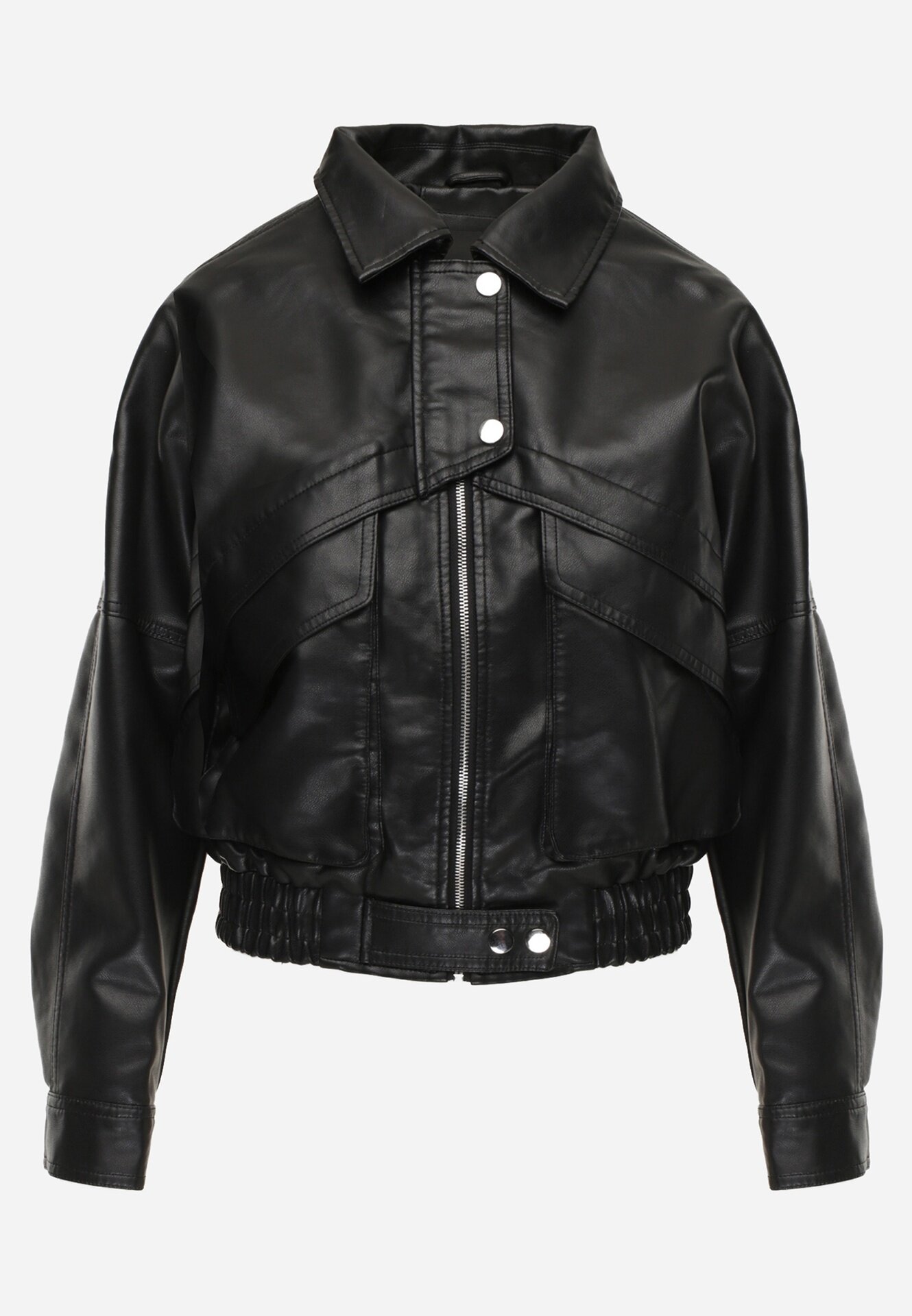 swest Jachetă de tranziție ramonescă în stil bomber jacket cu guler Rajvia Neagră