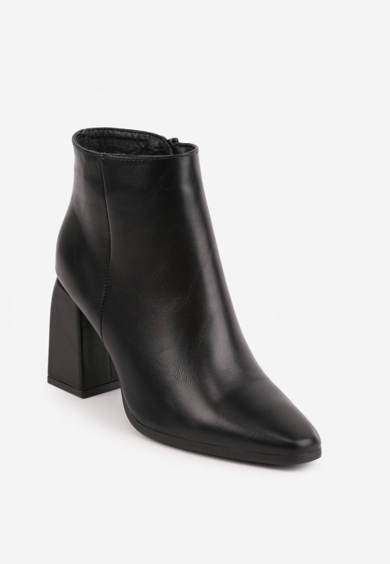 szixth june Botine Casual Negre cu toc gros Linnorelia
