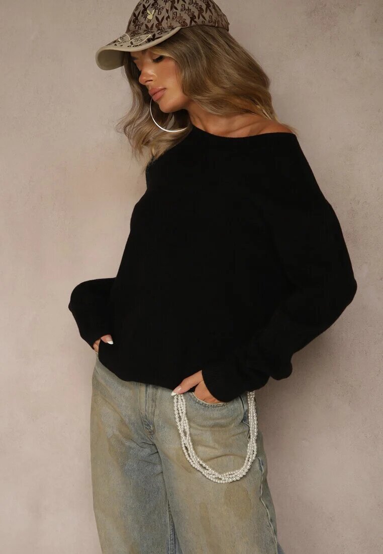 tandem Pulover Lussare Negru
