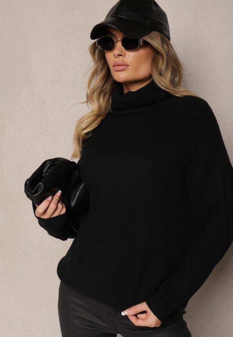 tandem Pulover pe gât Azivara Negru