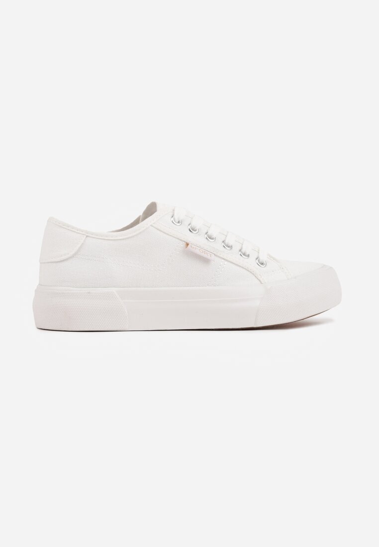 vices Adidași Albi cu Inscripție Rioselle